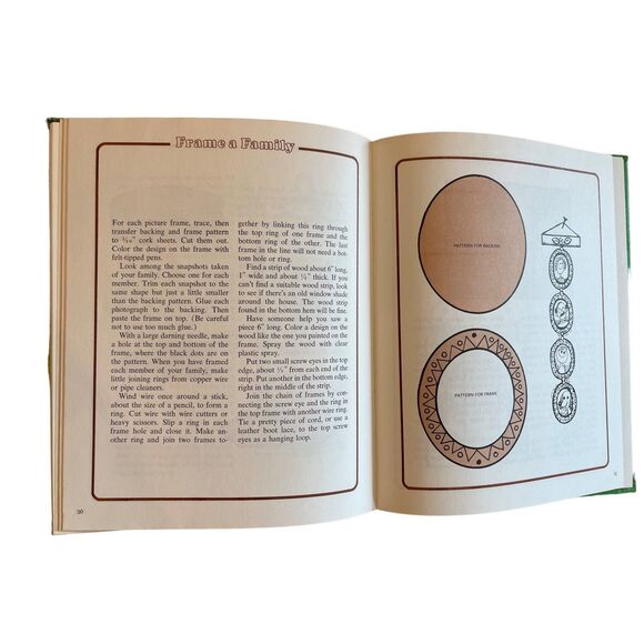 Vintage Book Cork Wood Crafts By Arden J Newsome Crafting With Wood And Cork - Picture 5 of 8